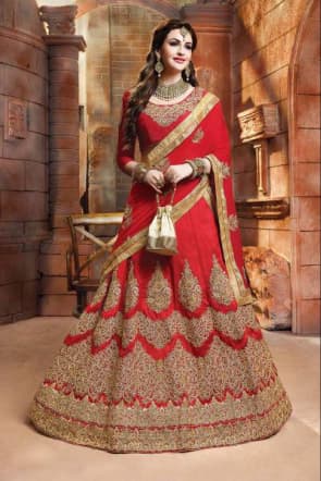 Premium Surat Georgette Fabric with fine weave and elegant drape